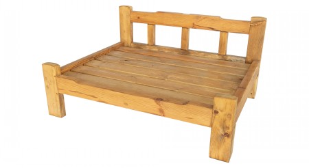 Large softwood dog bed